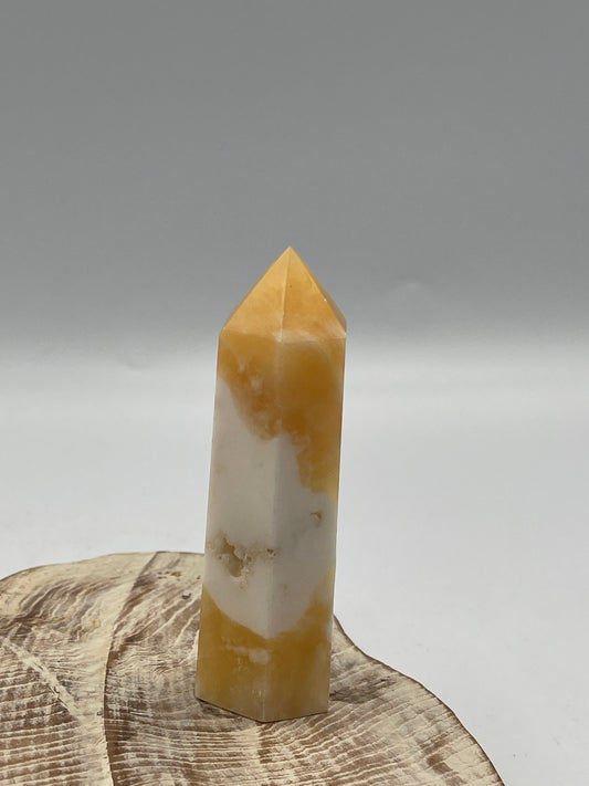 Orange Calcite Point