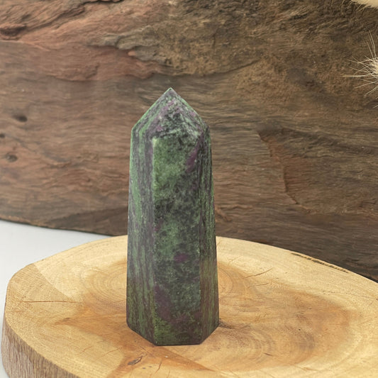 Ruby Zoisite Point