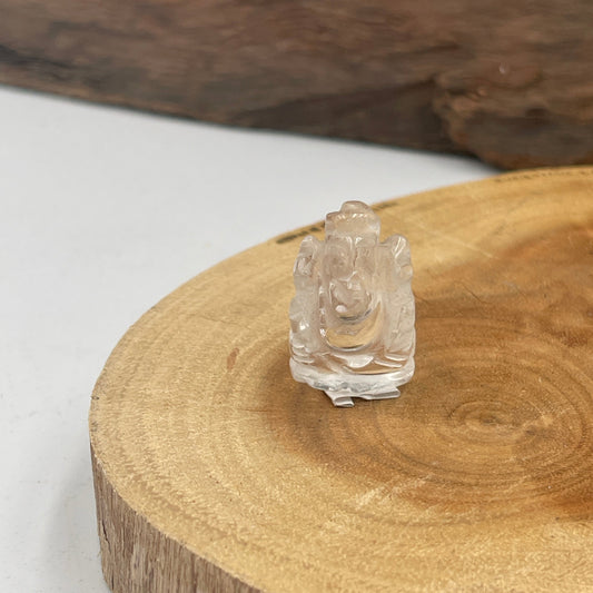 Clear Quartz Ganesh