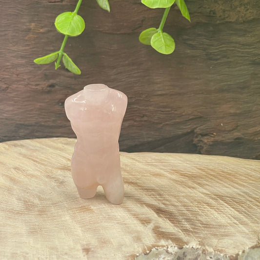 Rose Quartz Male Figure