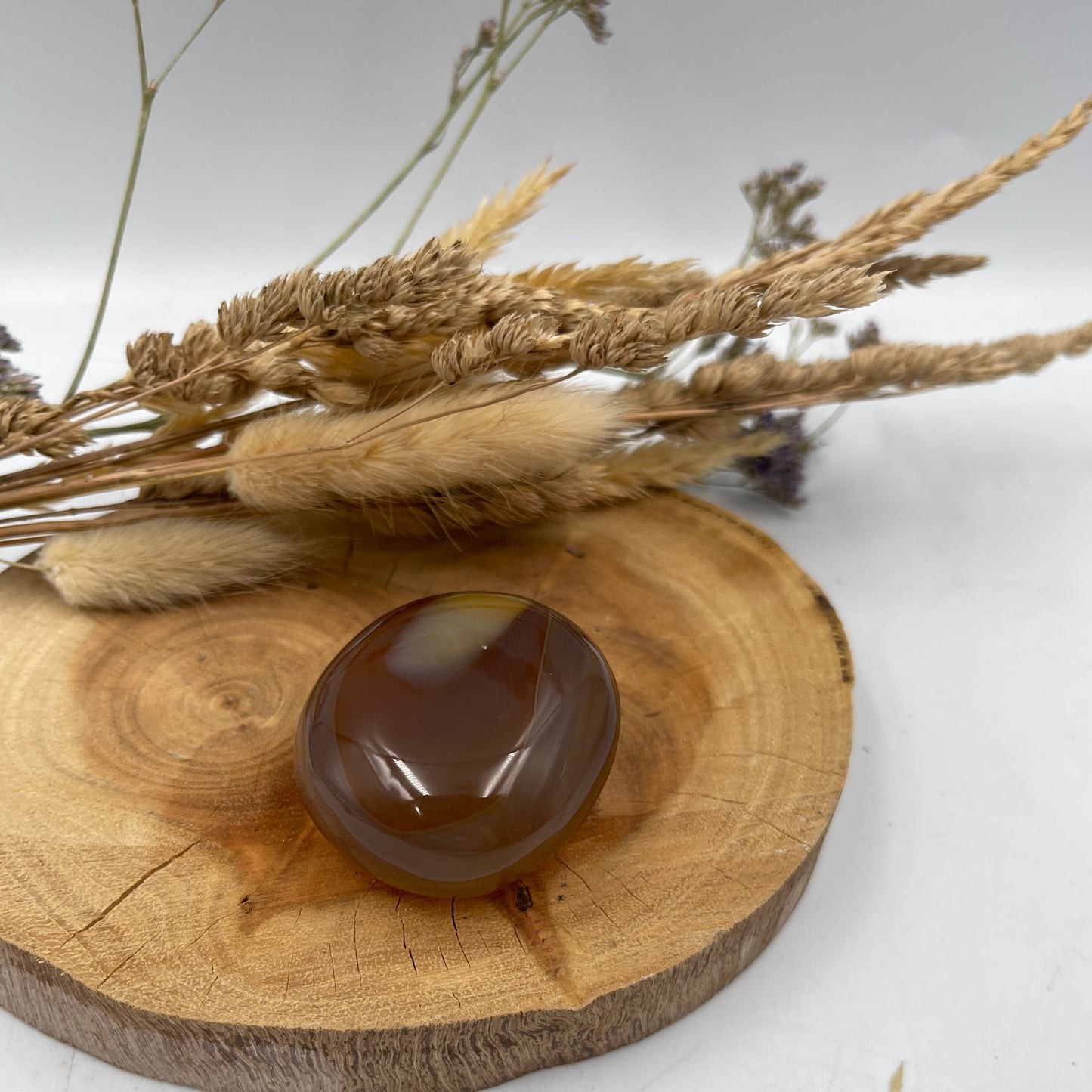 Carnelian Tumbled Palmstone