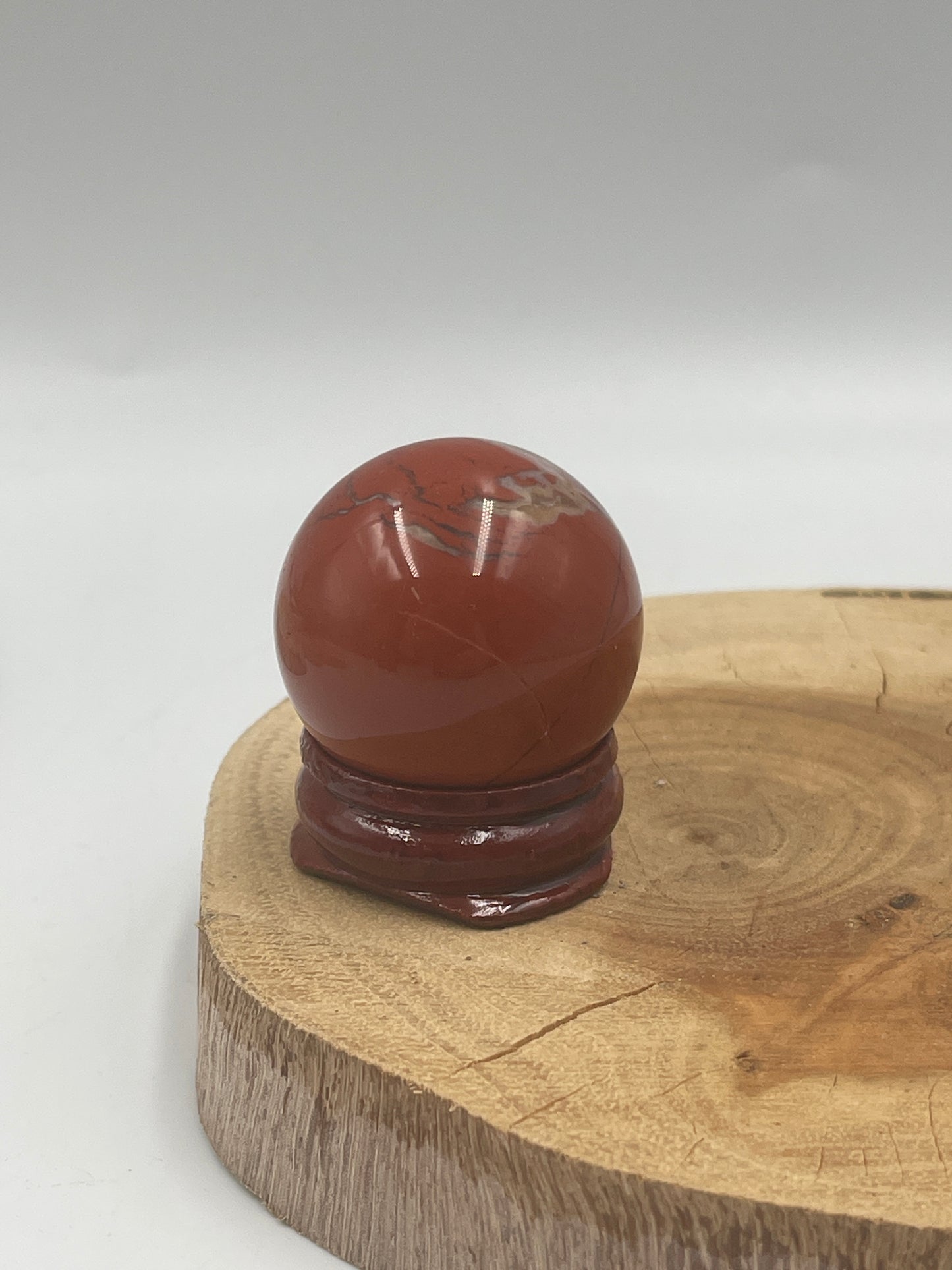 Red Jasper Sphere