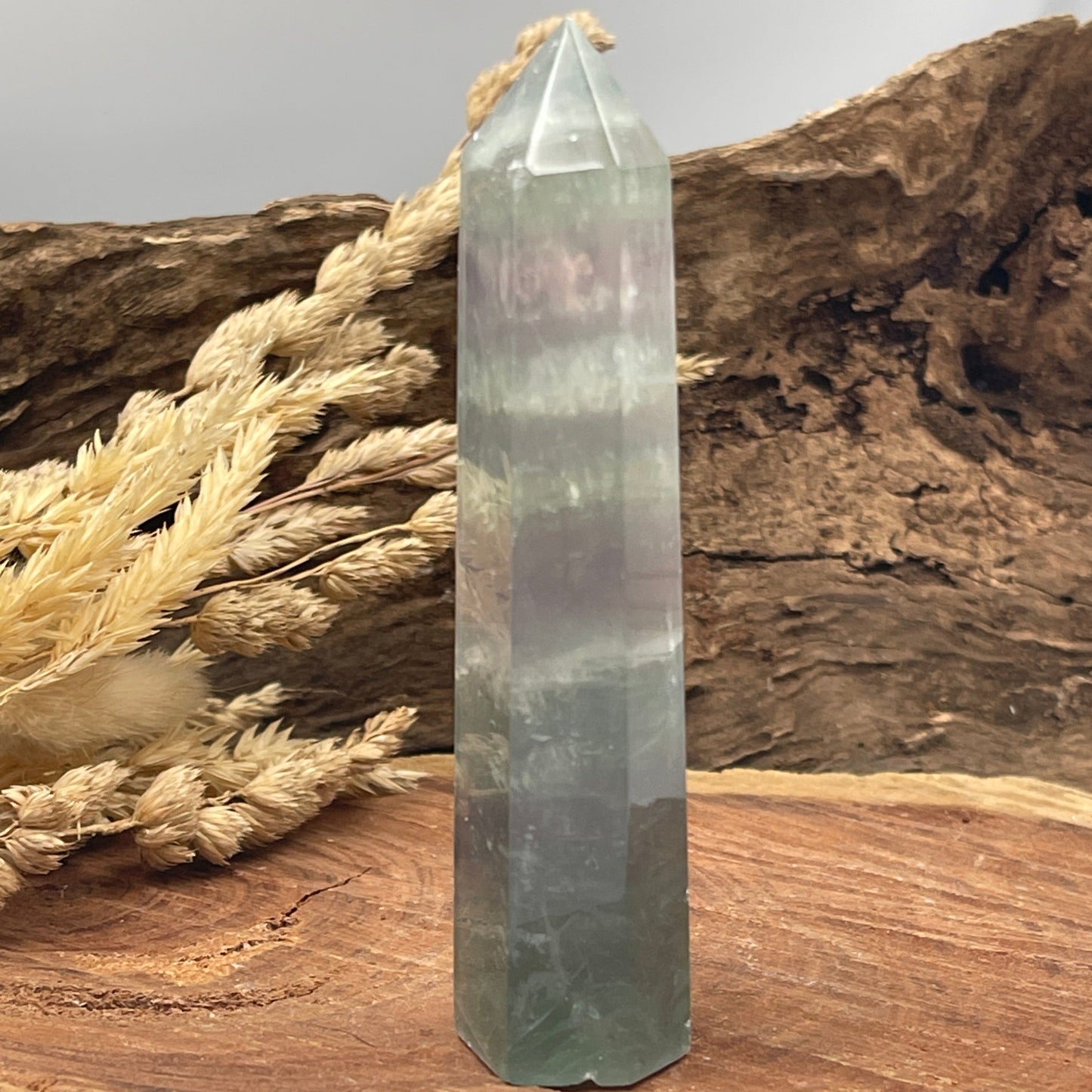 Rainbow Fluorite Point