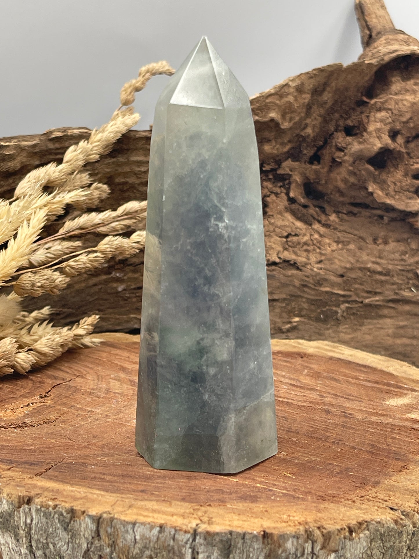 Rainbow Fluorite Point