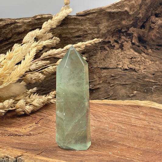 Rainbow Fluorite Point