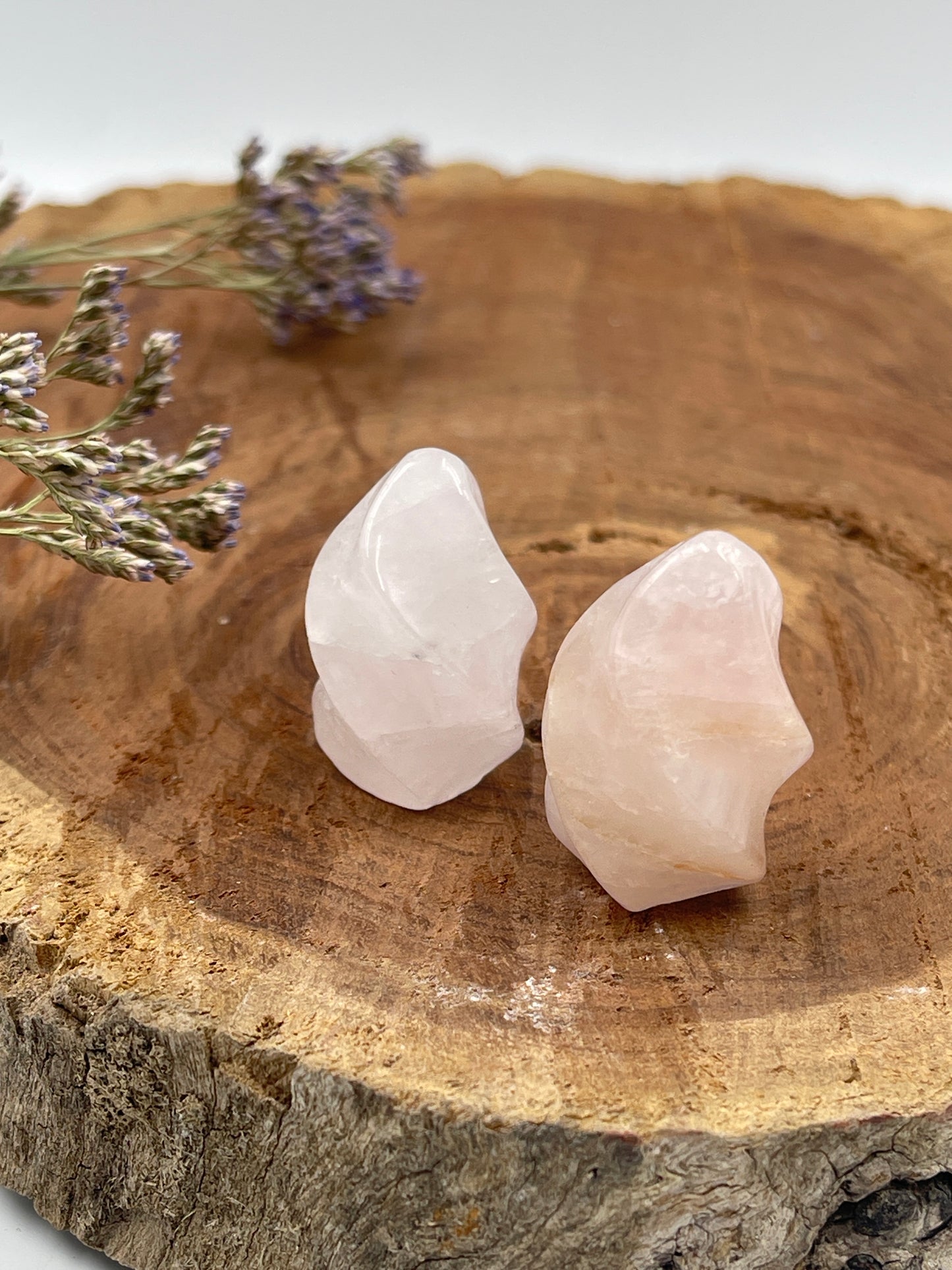 Rose Quartz Mini Flames