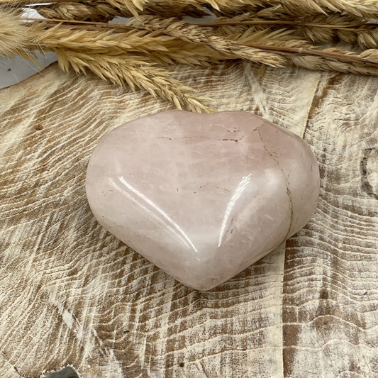 Rose Quartz Heart