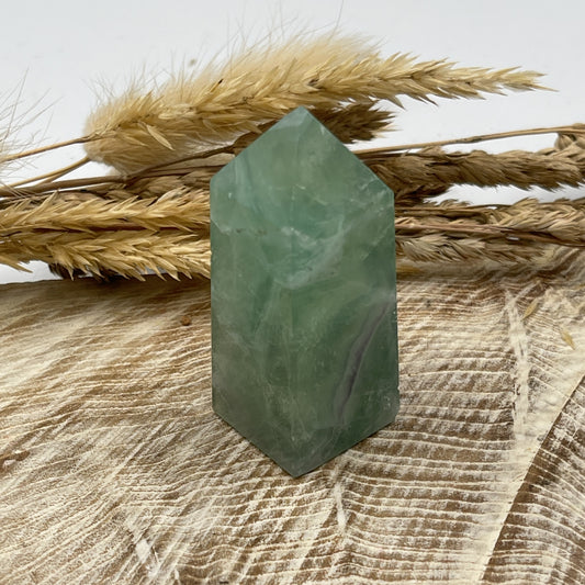 Rainbow Fluorite Point