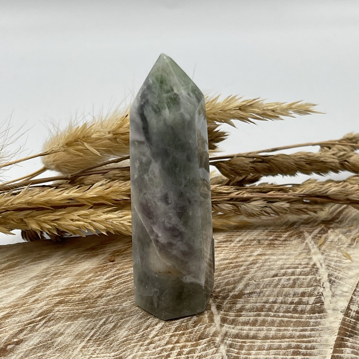 Rainbow Fluorite Point