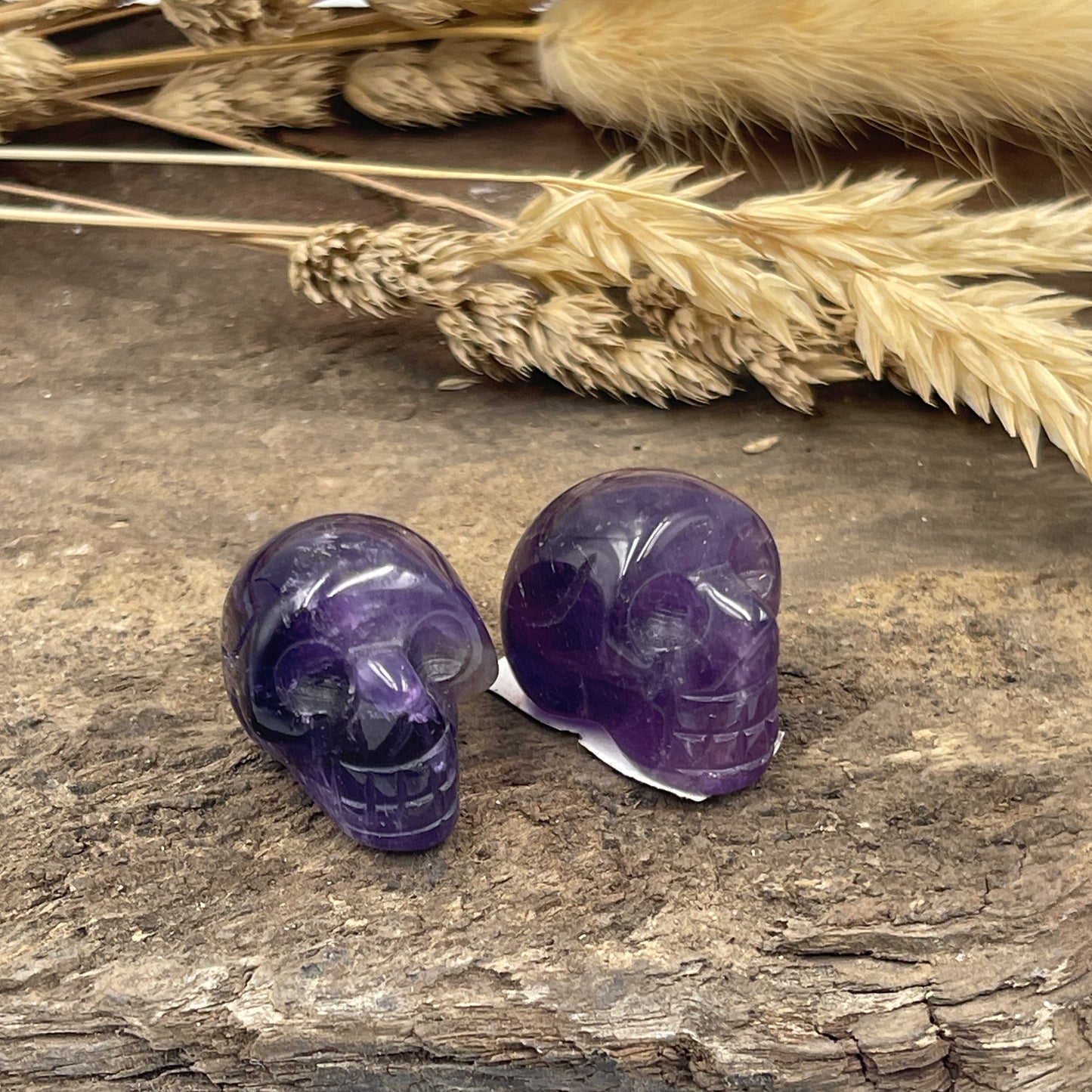 Rainbow Fluorite Skulls