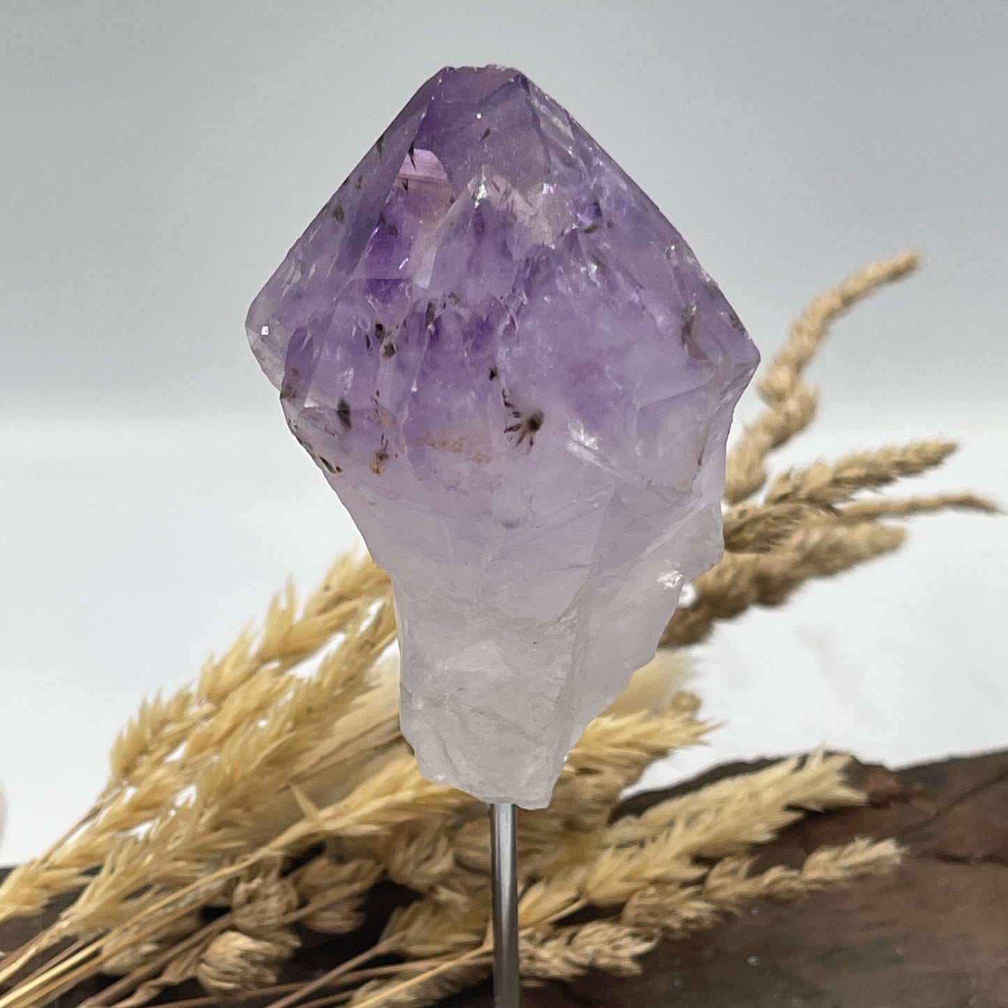 Amethyst Point on stand