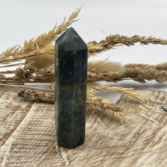 Blue Apatite Point