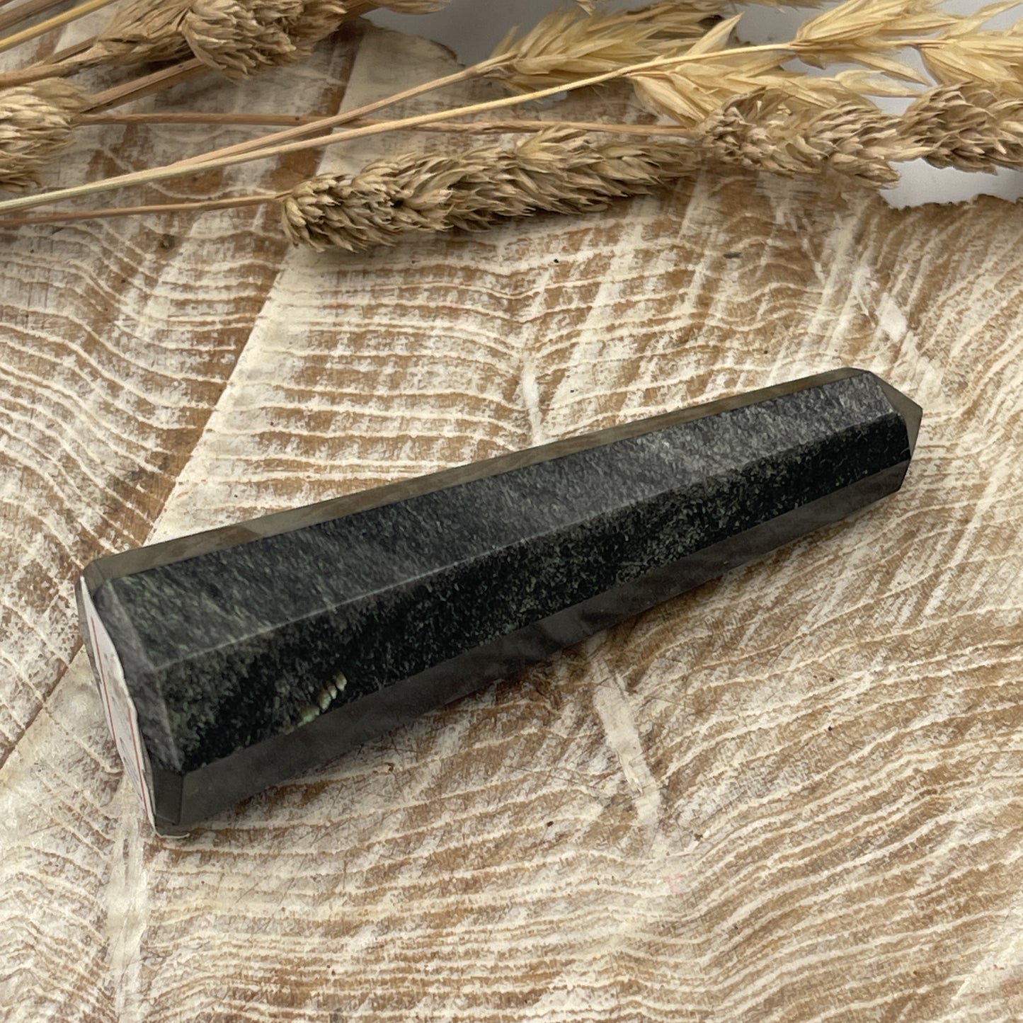 Silver Sheen Obsidian Point