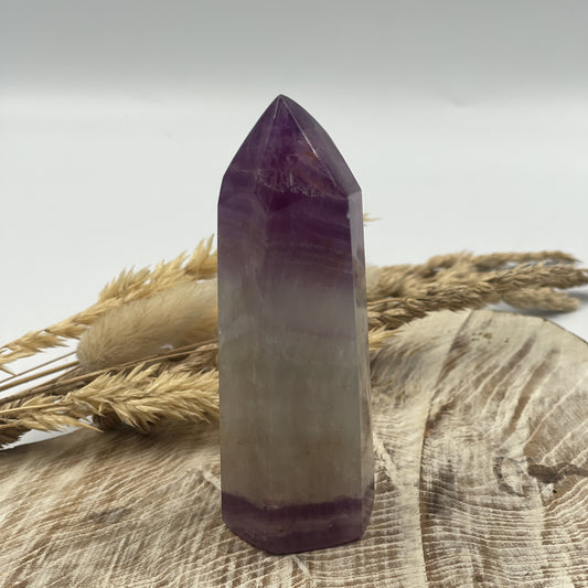 Rainbow Fluorite Point