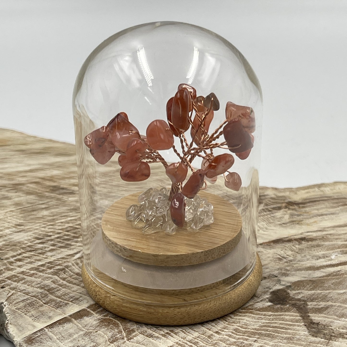 Carnelian Dome Crystal Tree