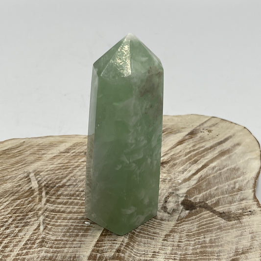 Snowflake Fluorite Point