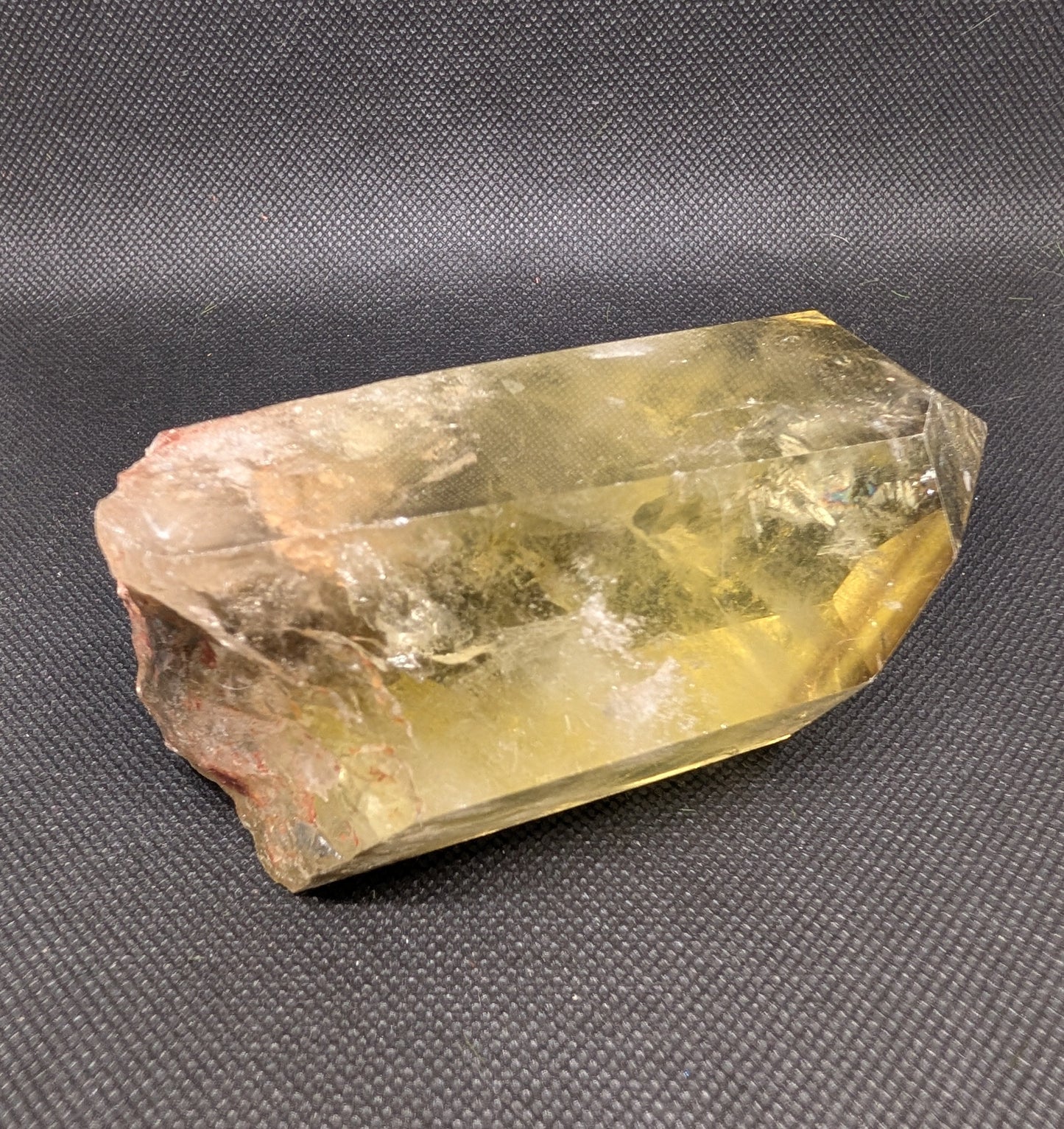 Smoky Citrine Point with Phantom