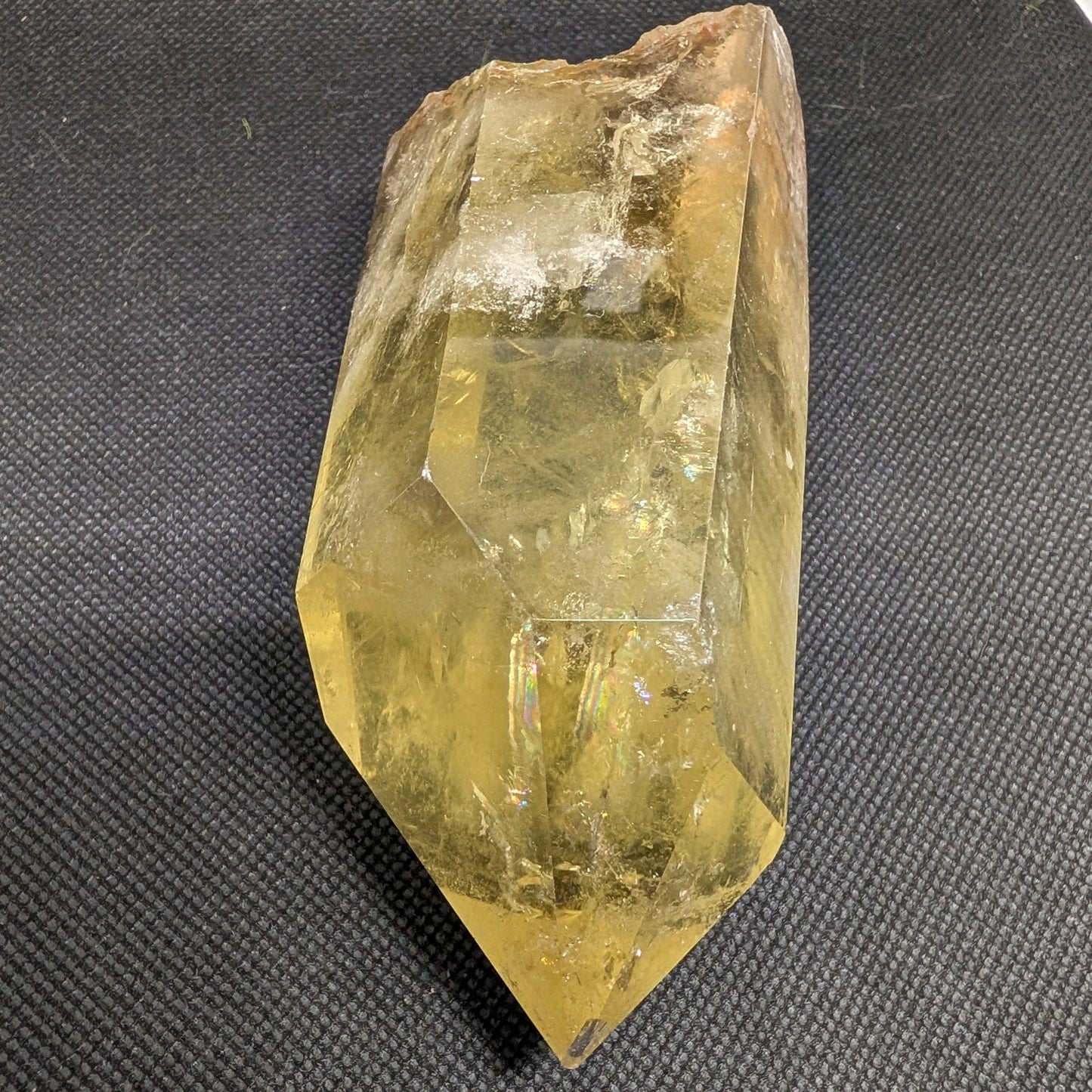 Smoky Citrine Point with Phantom