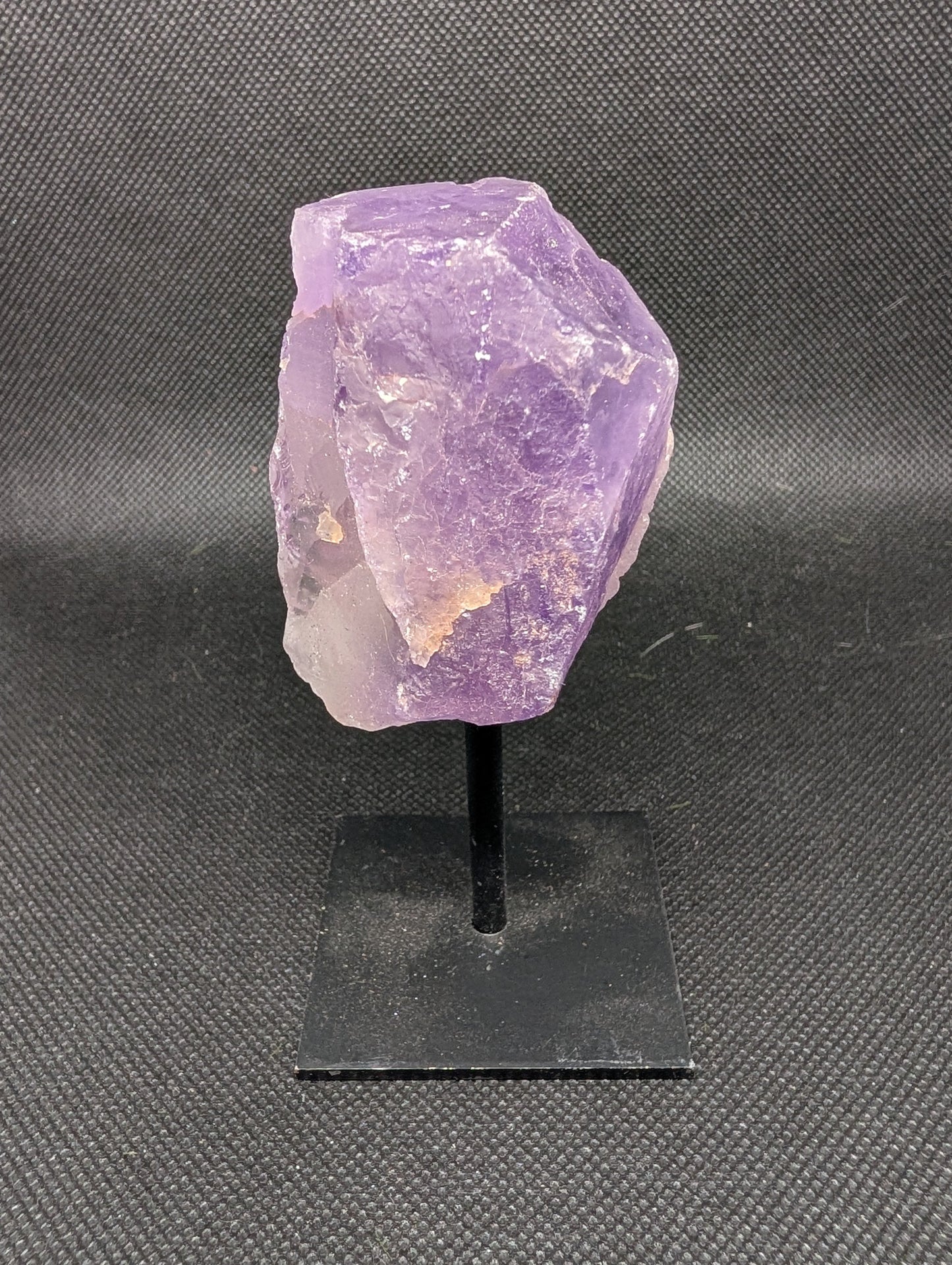 Raw Amethyst On Stand