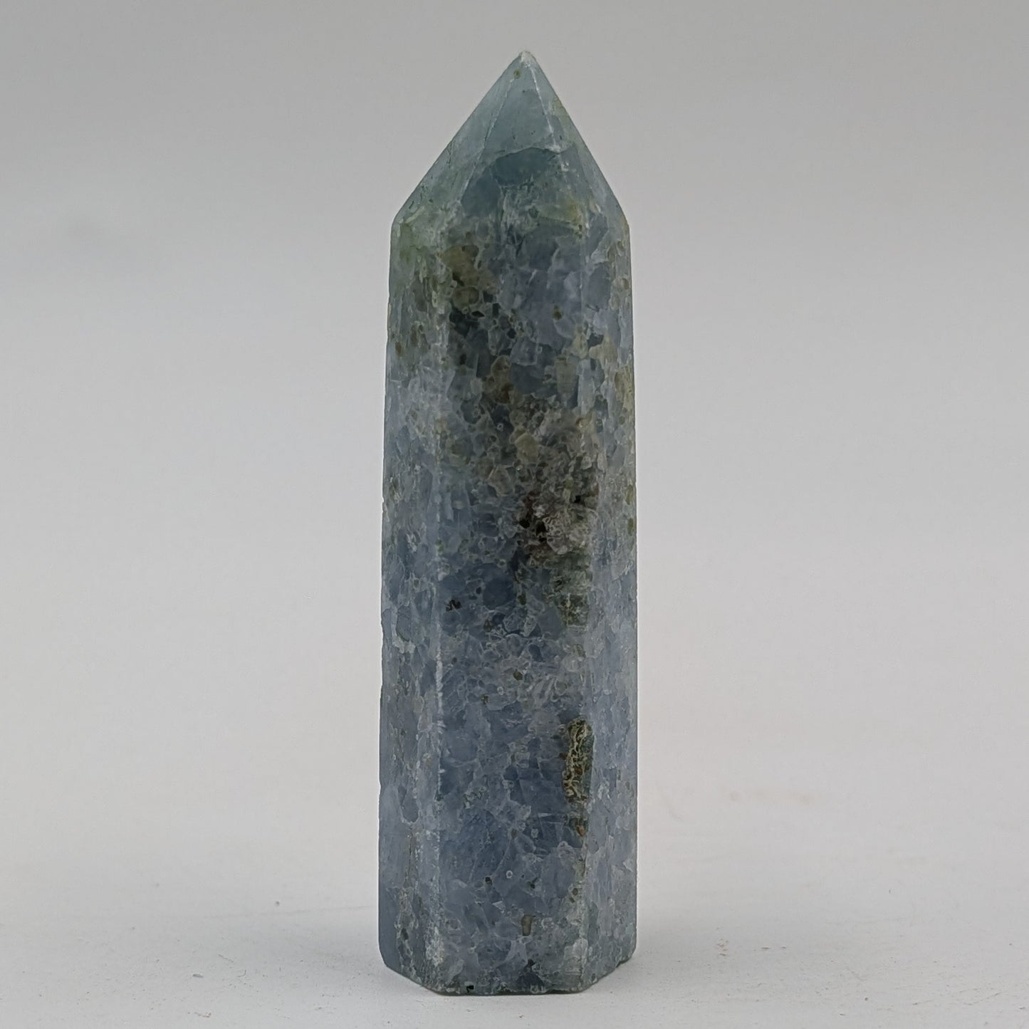 Blue Calcite Points
