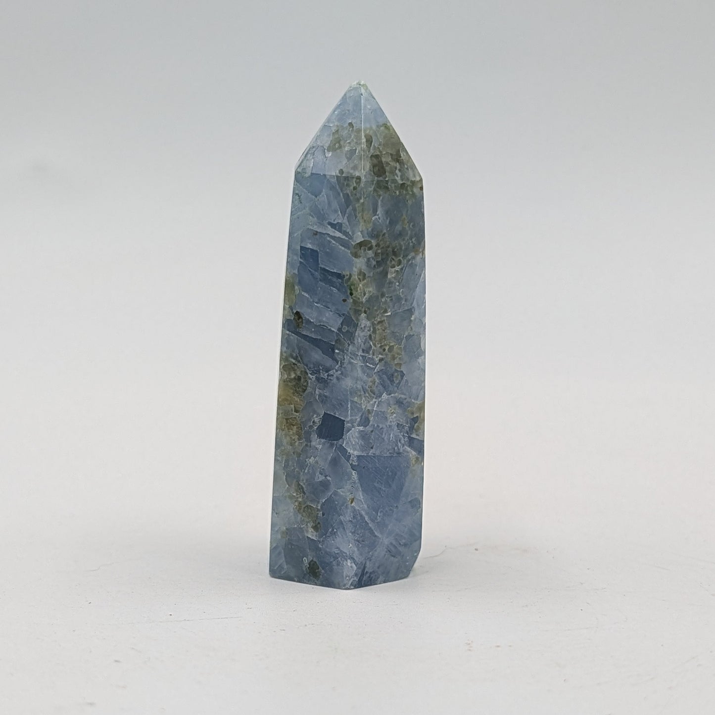 Blue Calcite Points