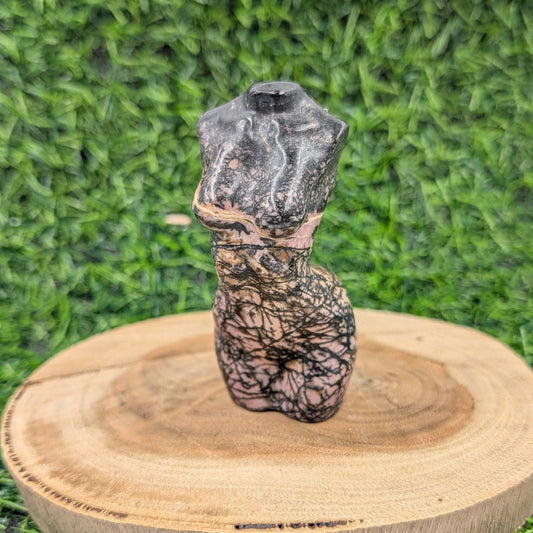 Rhodonite Figure