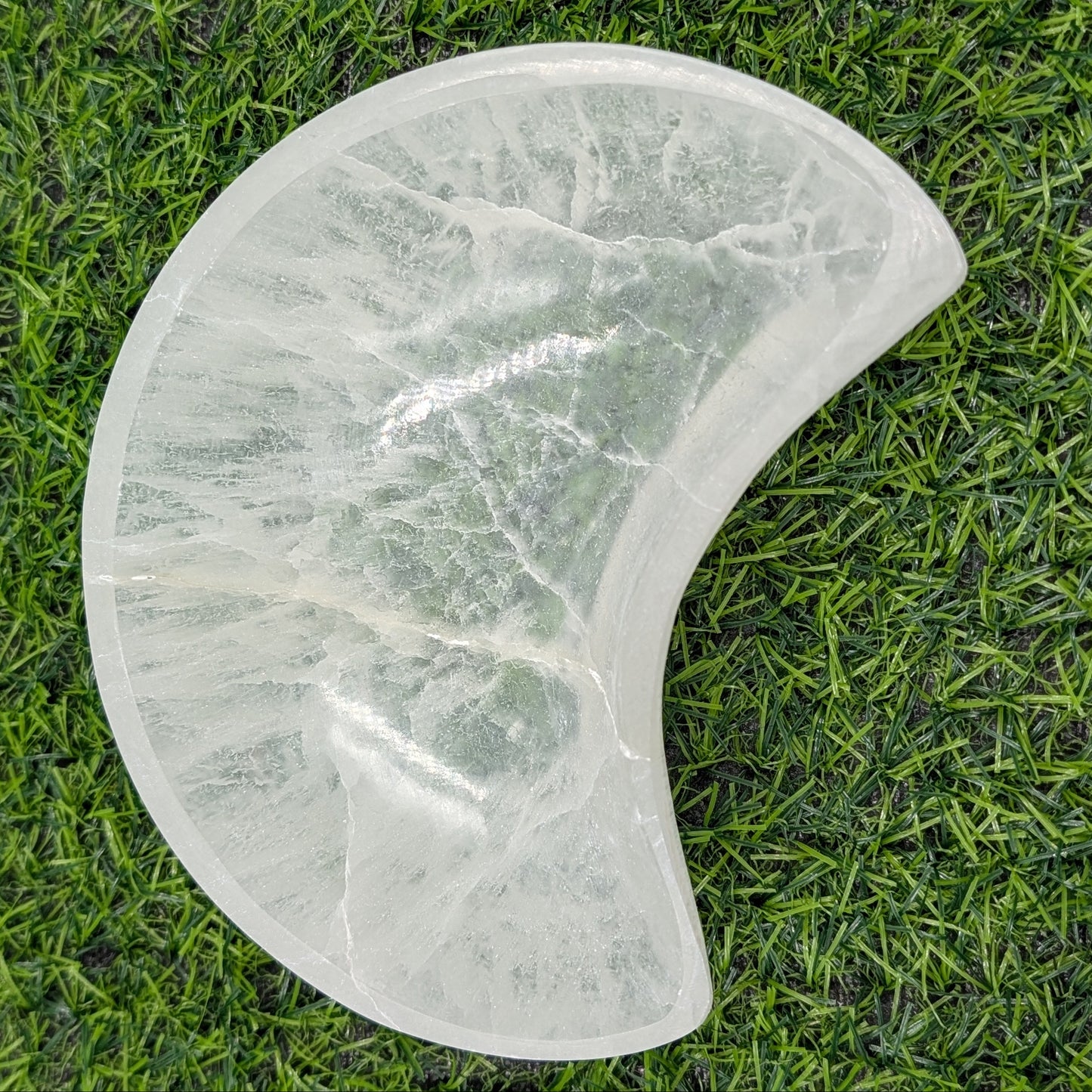 Large Moon Selenite Bowl