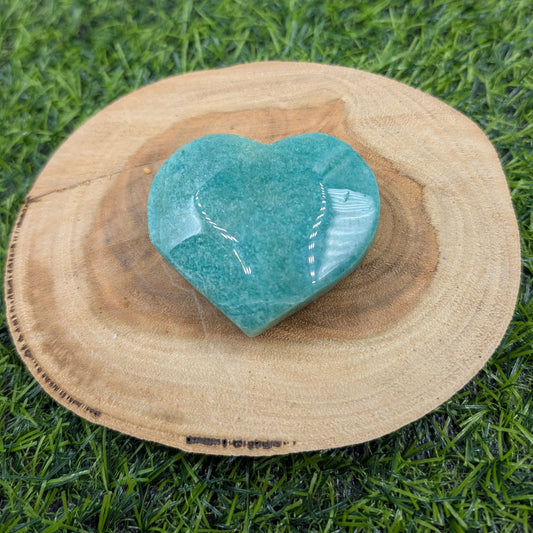 Amazonite Heart
