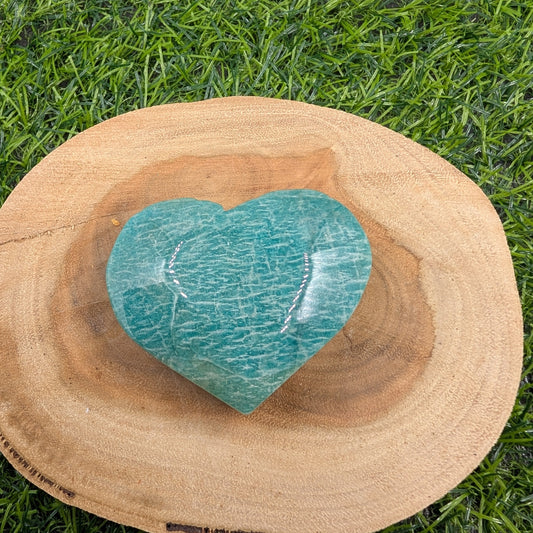 Amazonite Heart
