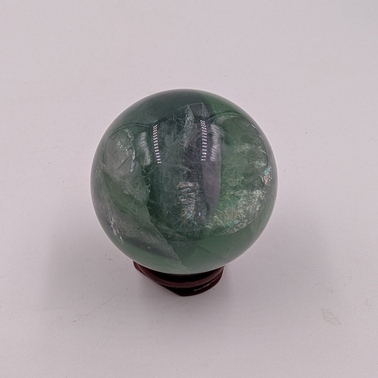 Rainbow Fluorite Sphere