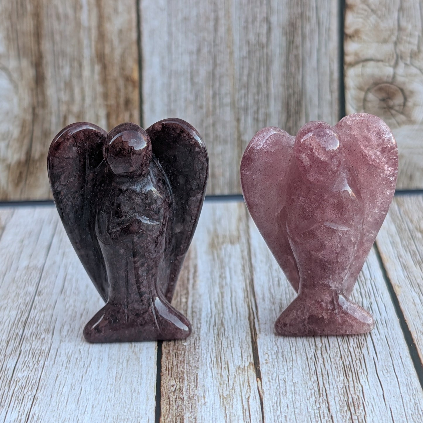 Strawberry Quartz Angels