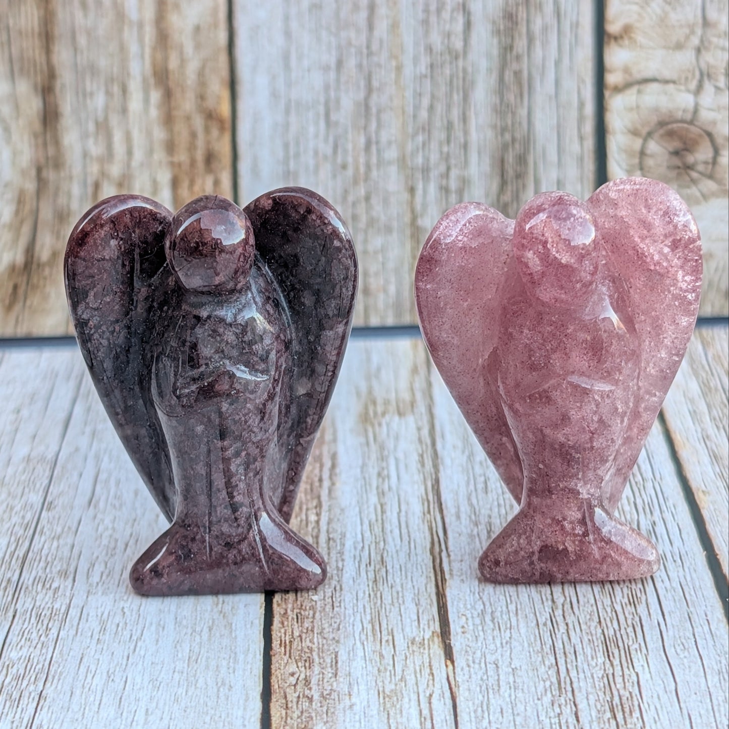 Strawberry Quartz Angels