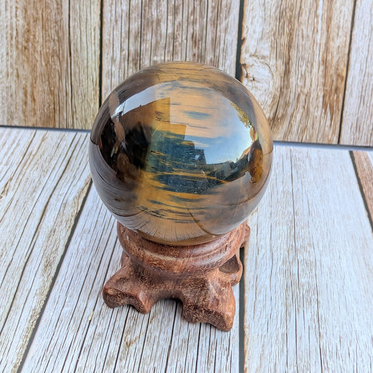 Tiger Eye Sphere