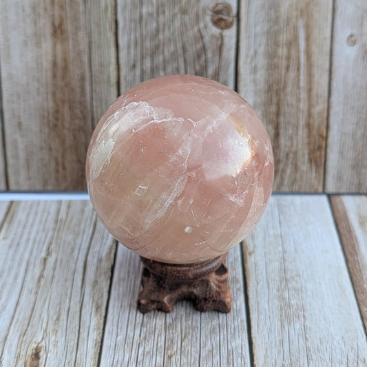 Rose Calcite Sphere