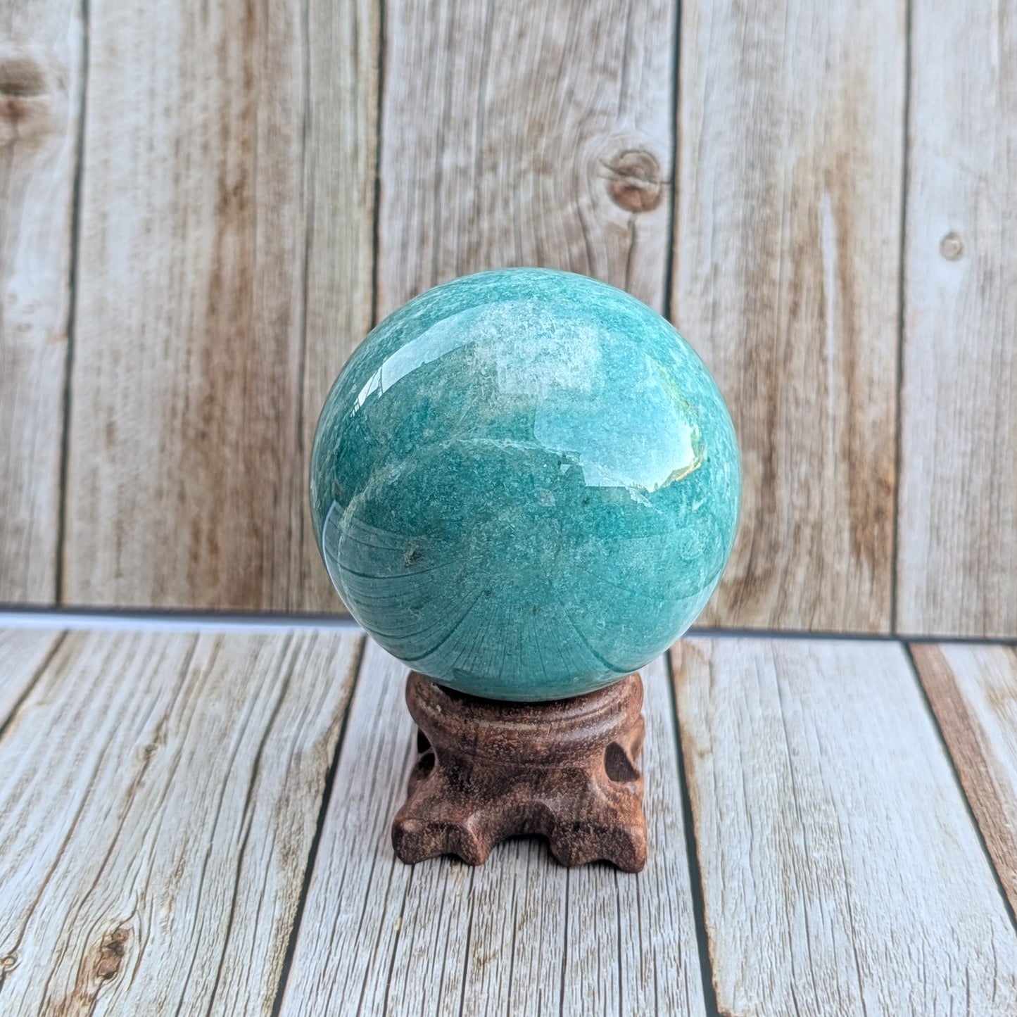 Amazonite Sphere (High Grade)
