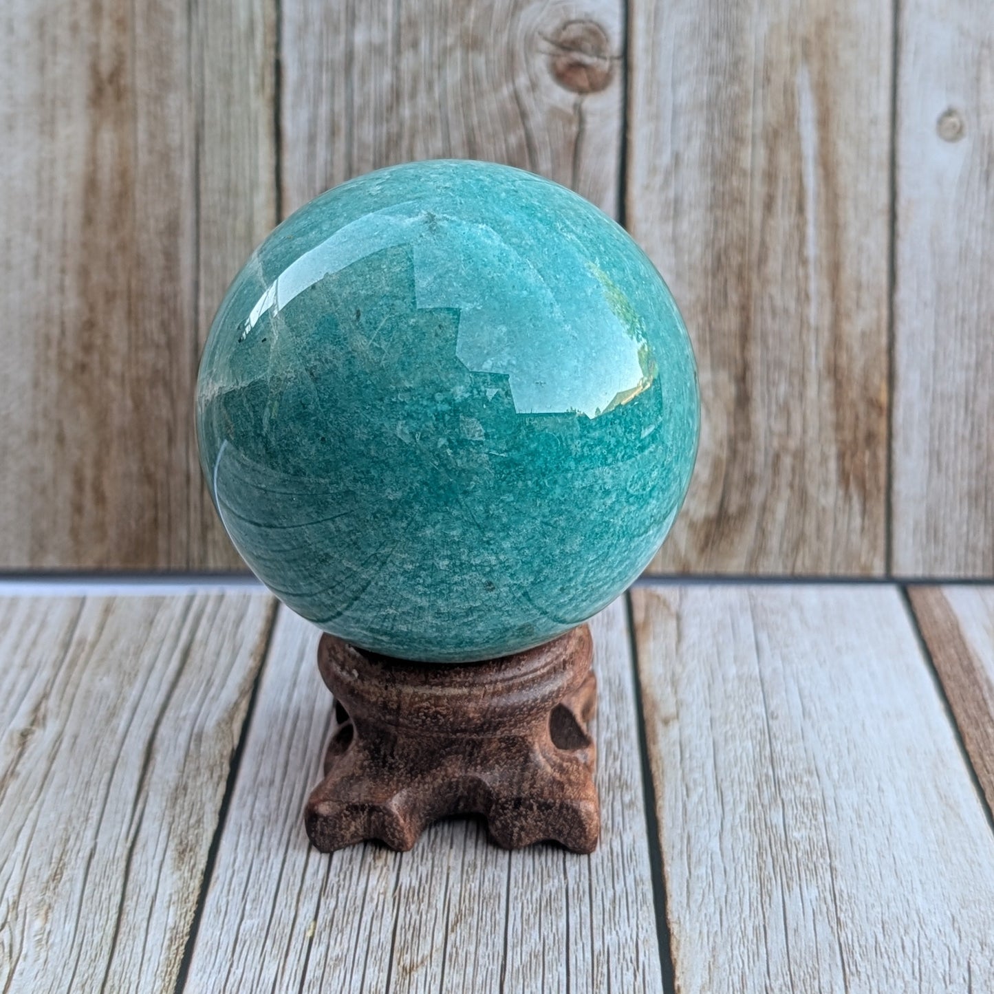 Amazonite Sphere (High Grade)