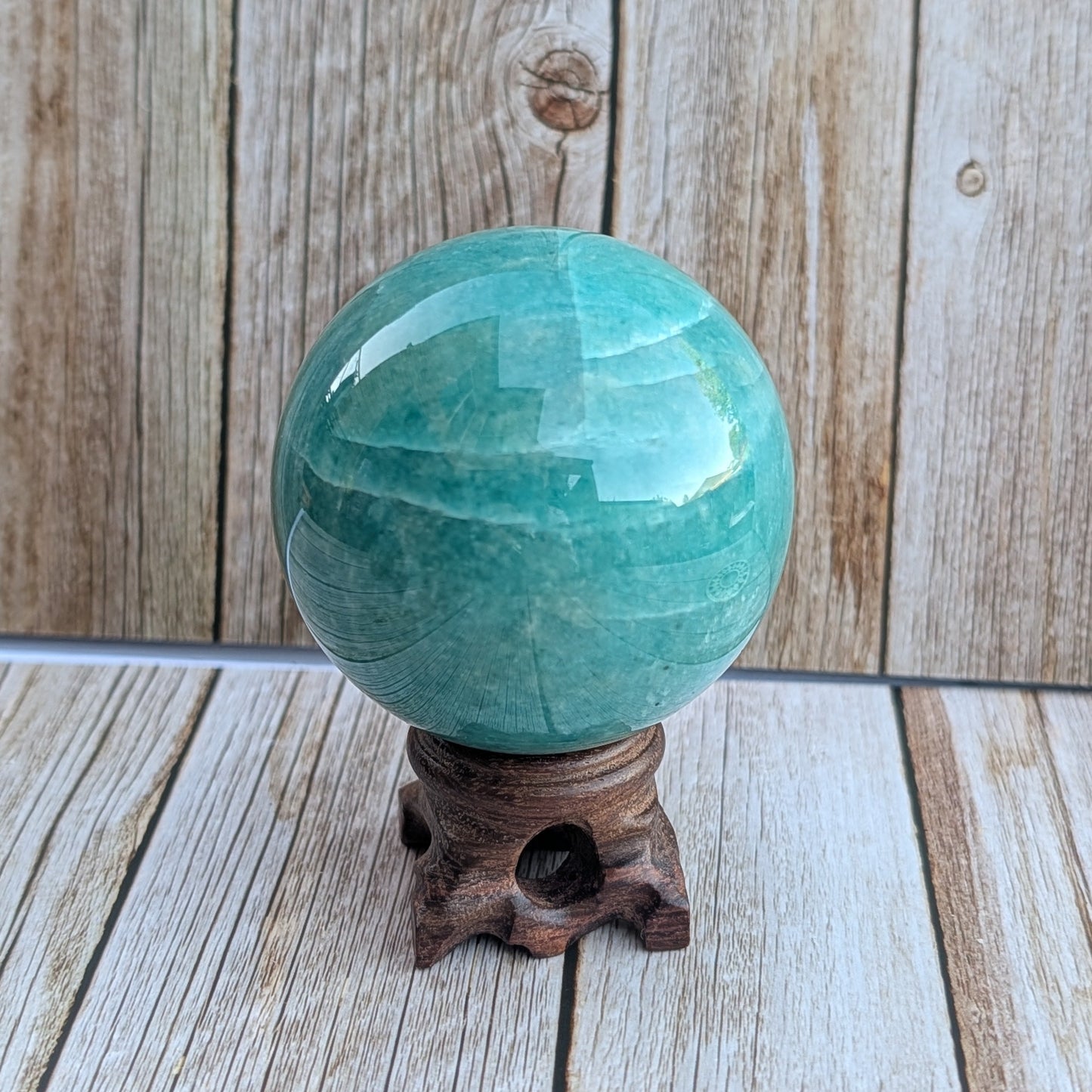 Amazonite Sphere (High Grade)