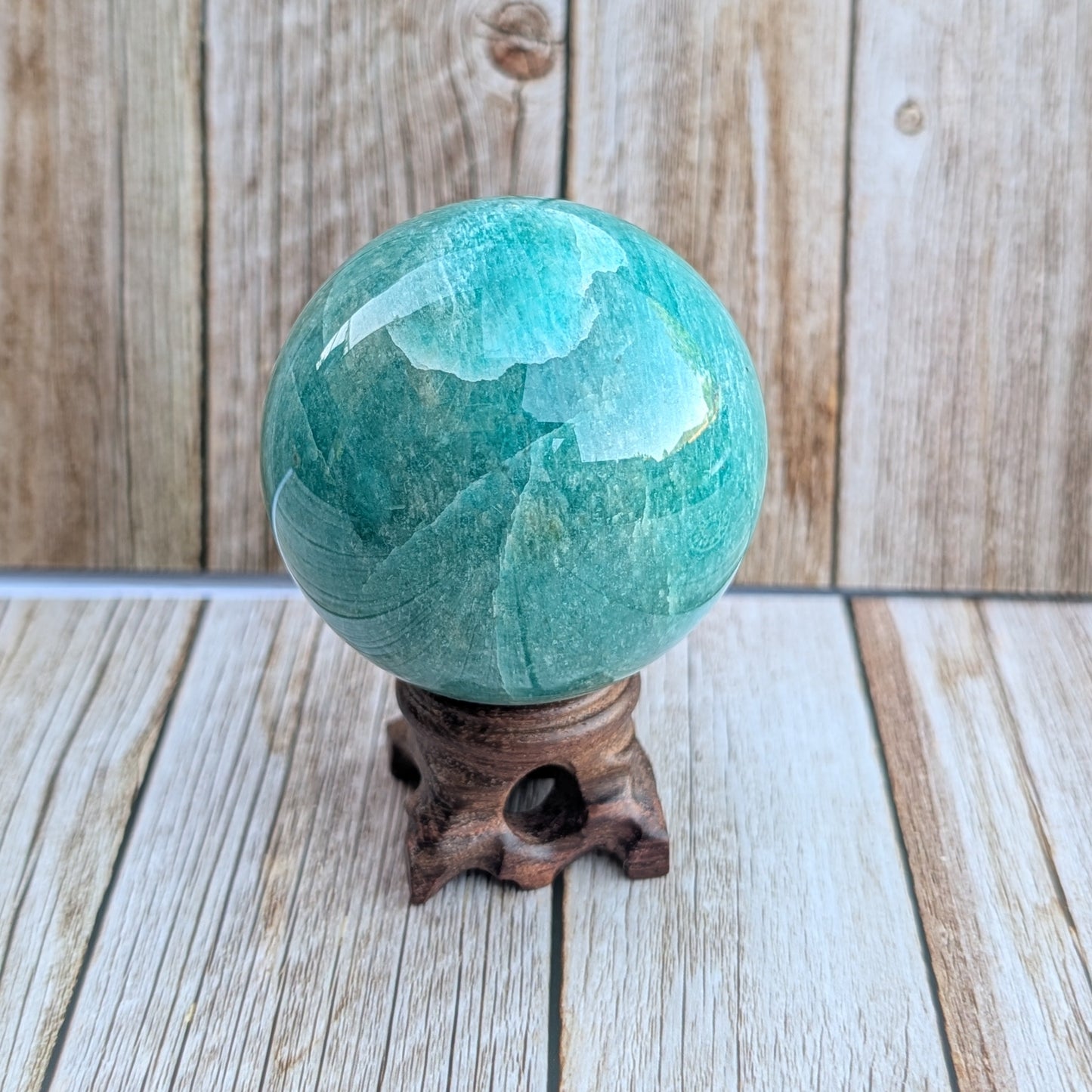 Amazonite Sphere (High Grade)