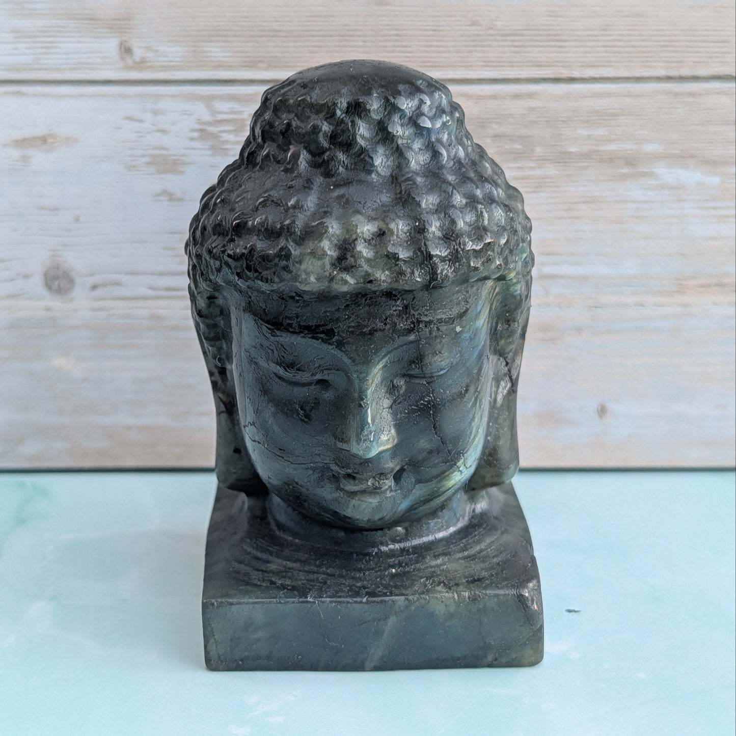 Labradorite Buddha