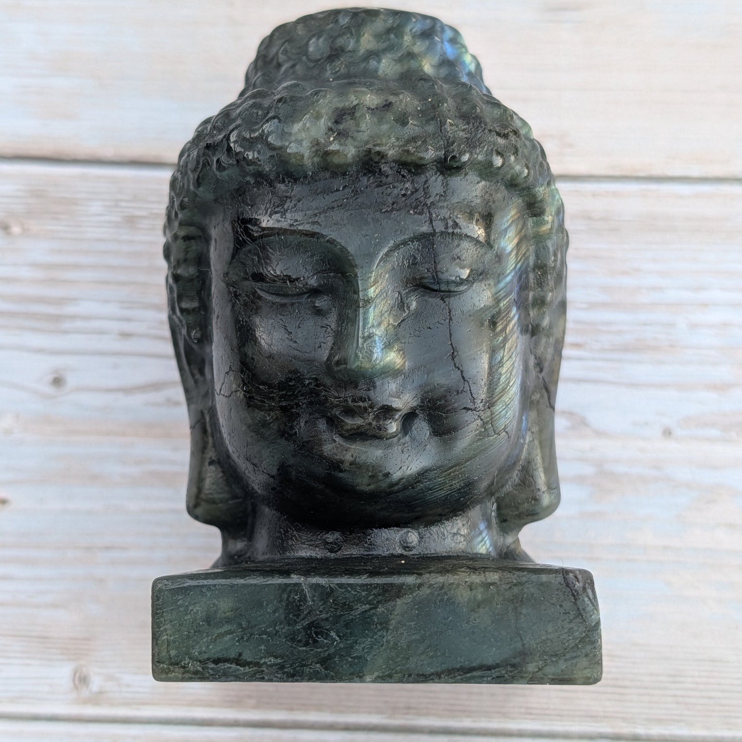Labradorite Buddha