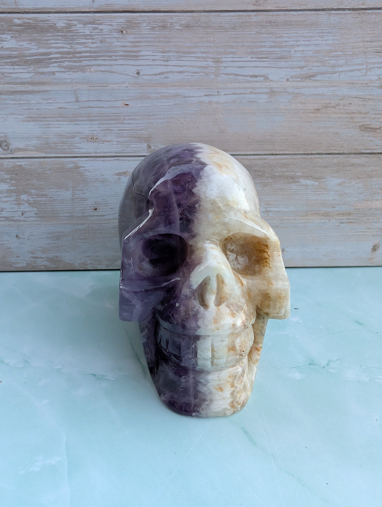 Amethyst Skull