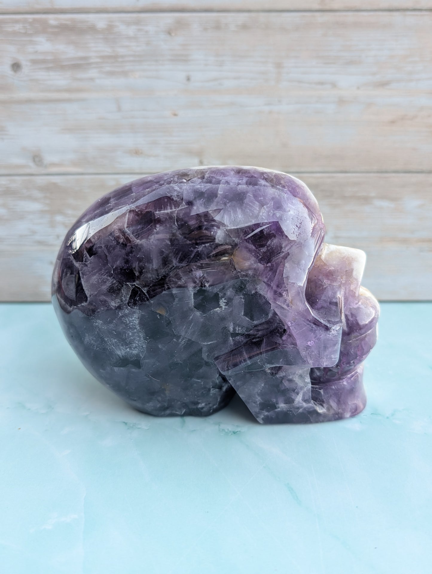 Amethyst Skull