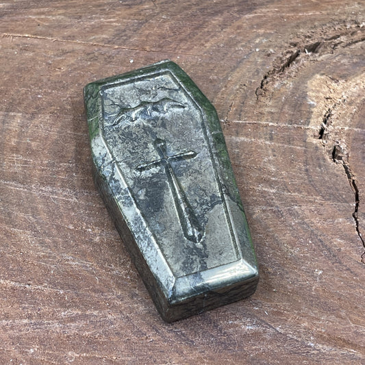 Pyrite Coffin