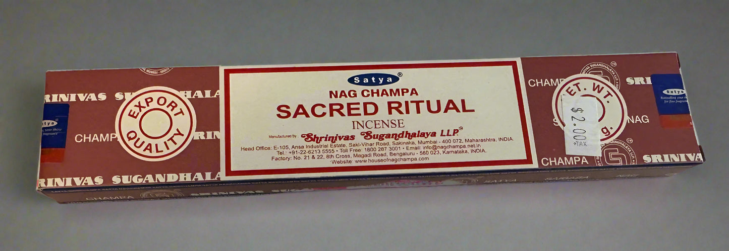 Satya Sacred Ritual Incense