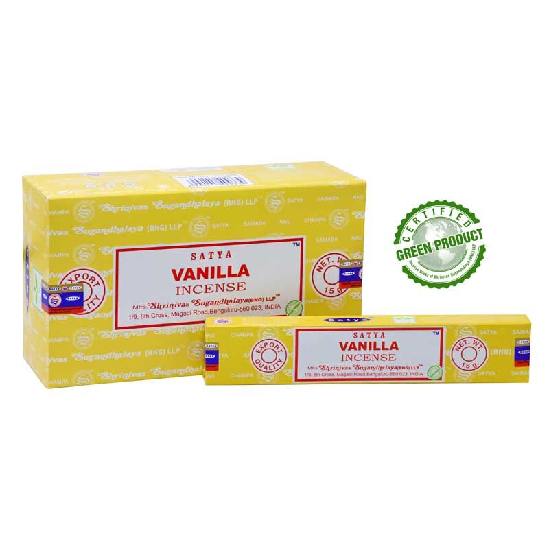 Satya Incense VANILLA 15g