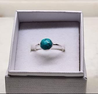 Tibetan Turquoise Sterling Silver Ring