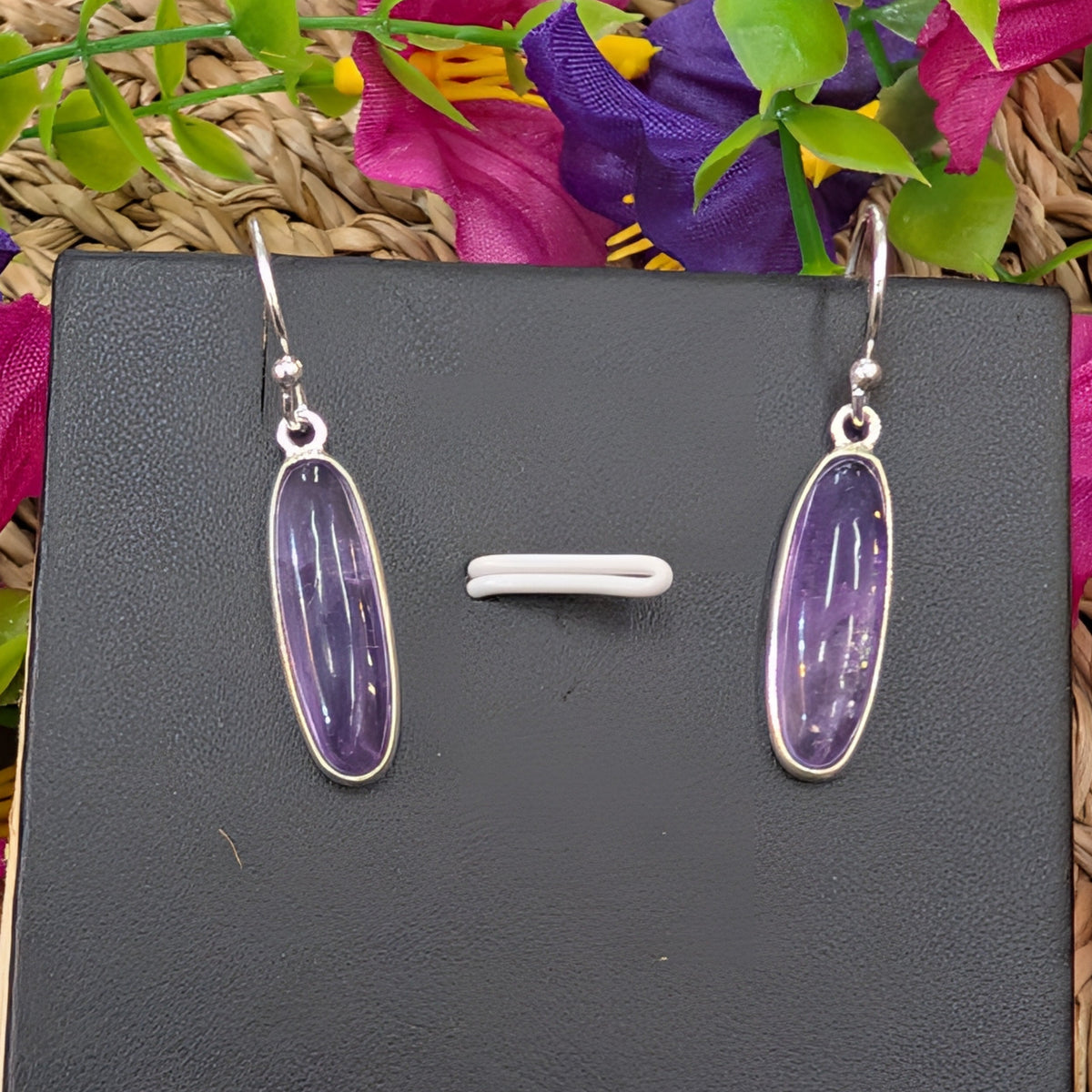 Amethyst Sterling Silver Earrings