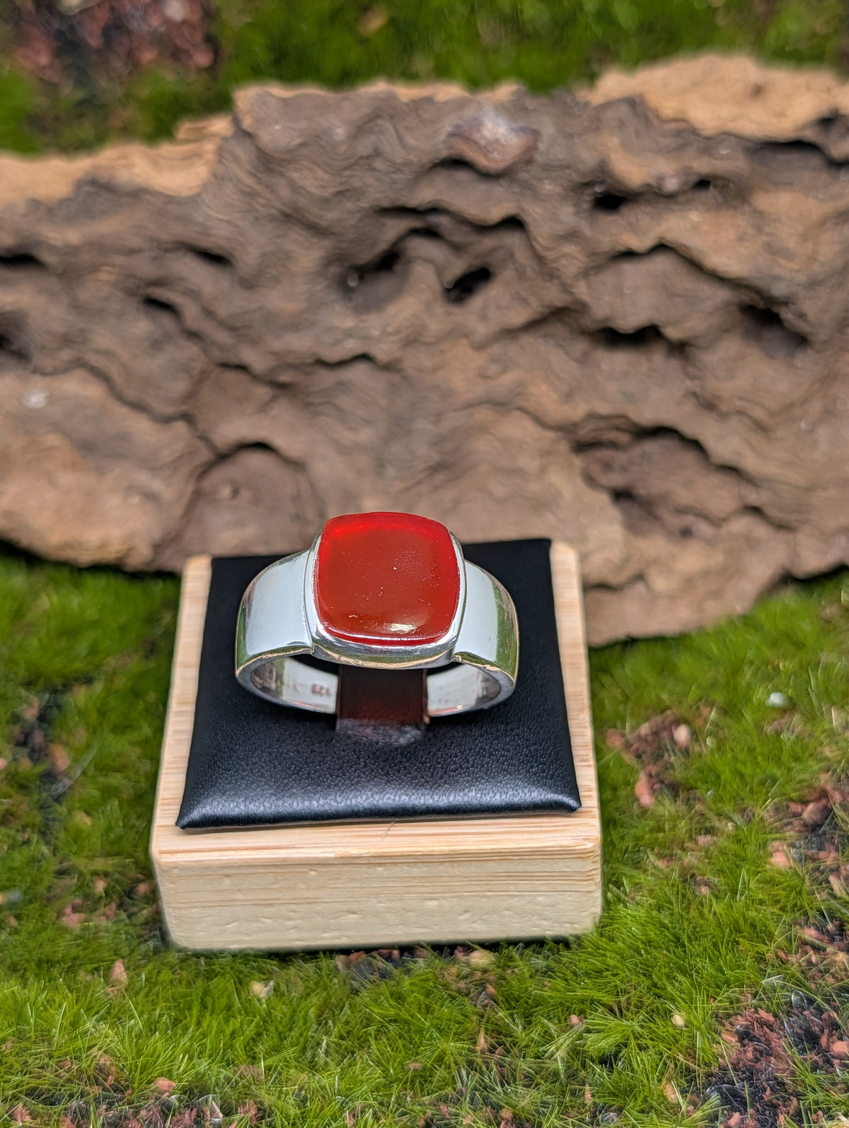 Carneilan Sterling Silver Ring Size (11)