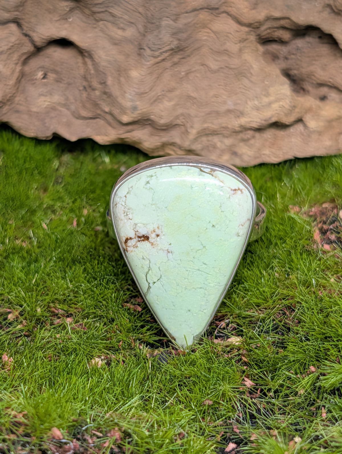 Chrysoprase Sterling Silver Rings