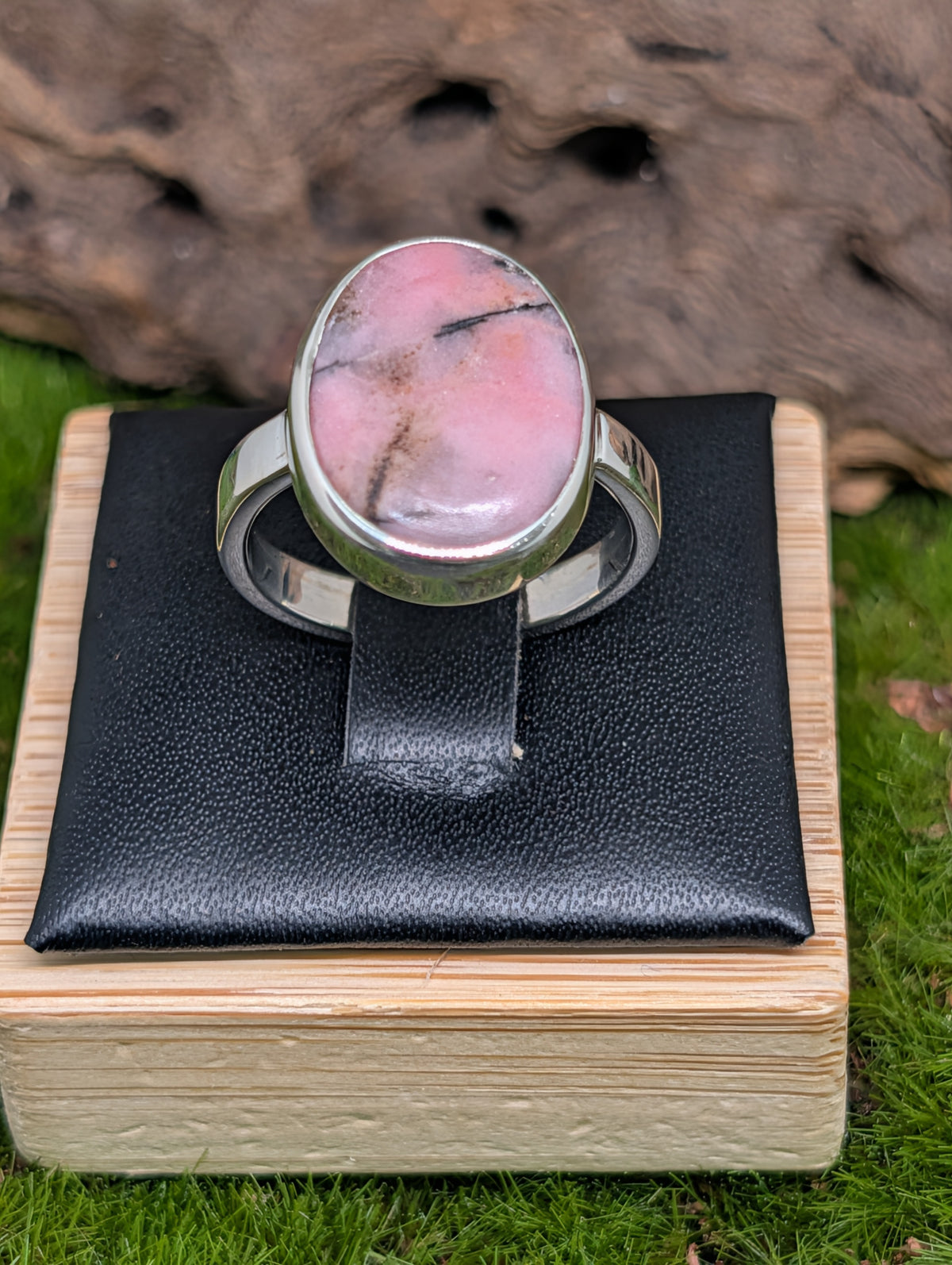 Rhodonite Sterling Silver Rings